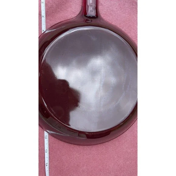 Corning Ware Visions CRANBERRY with Teflon Bottom (4 piece set)